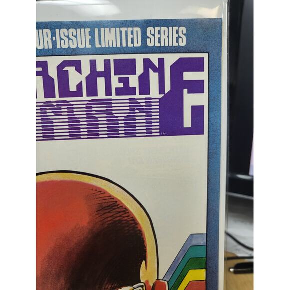 Machine Man #4 1984 Mini-Series Finale Barry Windsor Smith Jocasta High Grade - Picture 3 of 6